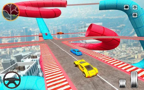 Flying Car Derby Crash Stunts  screenshot 3