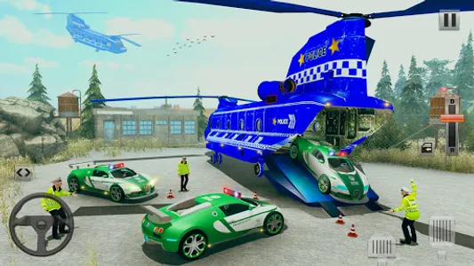 Police Plane Transport Cargo:  screenshot 6