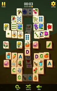 Mahjong Blossom Solitaire screenshot 1