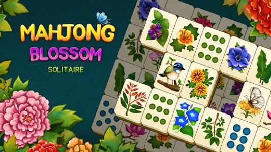 Mahjong Blossom Solitaire screenshot 13