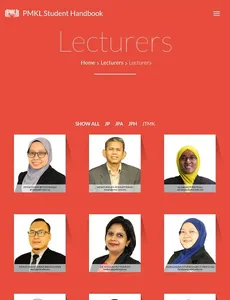PMKL Student Handbook screenshot 5