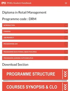 PMKL Student Handbook screenshot 6