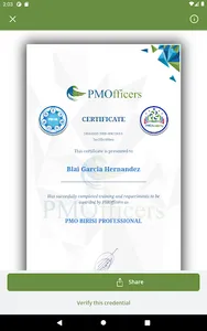 PMOfficers Cert Wallet screenshot 11