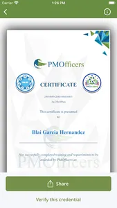 PMOfficers Cert Wallet screenshot 4