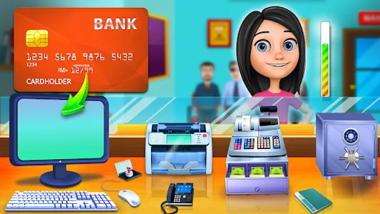 Bank Manager Cashier Games screenshot 12