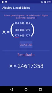 Algebra Lineal Básica screenshot 2