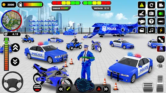 US Police Truck Transport Game screenshot 14