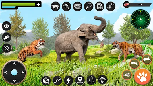 Tiger Simulator Animal Game 3D screenshot 1