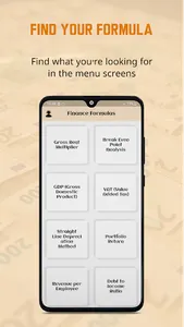 Finance Formulas screenshot 1