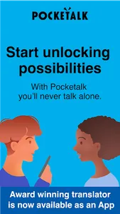 POCKETALK – Translation App screenshot 0