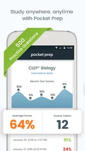 CLEP Biology Pocket Prep screenshot 0