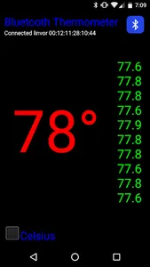 Bluetooth Thermometer screenshot 0