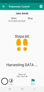 Sugapas Steps Tracker screenshot 1