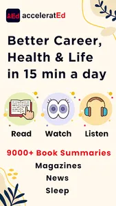 Book summaries: Accelerated screenshot 0