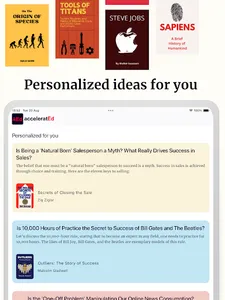 Book summaries: Accelerated screenshot 12