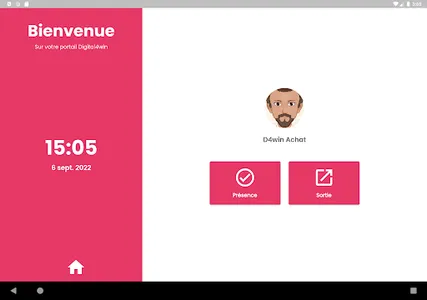 Digital4winPointeuse screenshot 3