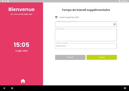 Digital4winPointeuse screenshot 5