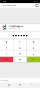 Mobilt EFOS screenshot 1