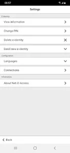 Net iD Access screenshot 1