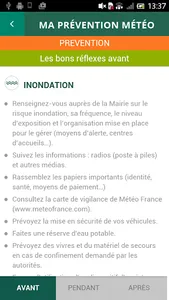 Groupama ma prévention météo screenshot 1