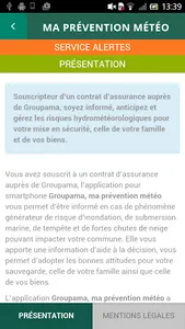 Groupama ma prévention météo screenshot 4