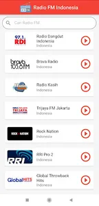 Radio FM Indonesia Online screenshot 1