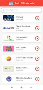 Radio FM Indonesia Online screenshot 2