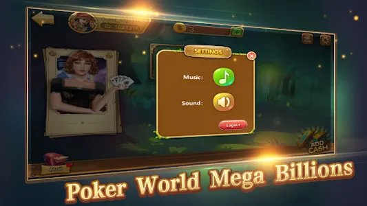Poker World Mega Billions screenshot 1