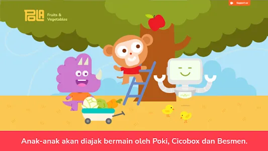 Pola - Fruit and Vegetables screenshot 0