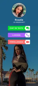 Videollamada Rosalia Español screenshot 0