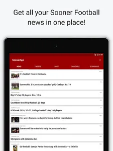 SoonerApp OU Football News screenshot 10