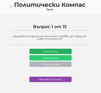 Политически Компас screenshot 0