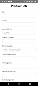 Pengaduan Kamtibmas Polda Bant screenshot 3