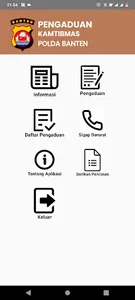 Pengaduan Kamtibmas Polda Bant screenshot 5