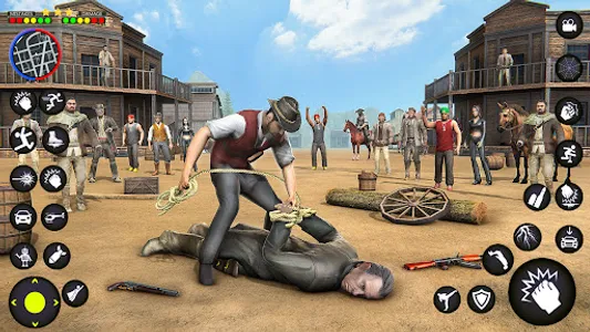 Gangster Crime Gun Cowboy Game screenshot 1