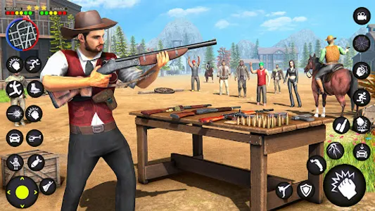 Gangster Crime Gun Cowboy Game screenshot 3