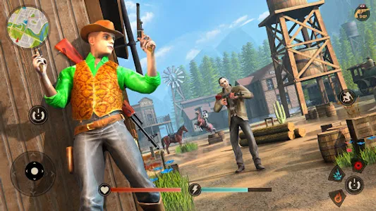 Gangster Crime Gun Cowboy Game screenshot 6