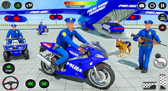 Police Cargo Transport Games screenshot 16