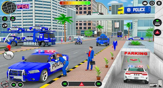 Police Cargo Transport Games screenshot 19