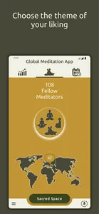 Global Meditation App screenshot 1