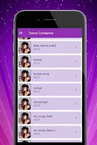 Korean Songs Ringtones screenshot 0