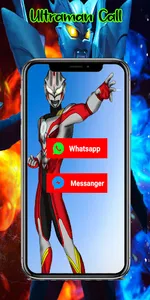 Ultraman Zero fake Call Prank screenshot 7