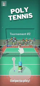 Poly Tennis: Offline Clash screenshot 0