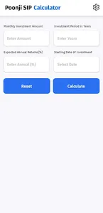 Poonji SIP Calculator screenshot 1