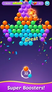 Bubble Shooter Gem Puzzle Pop screenshot 1