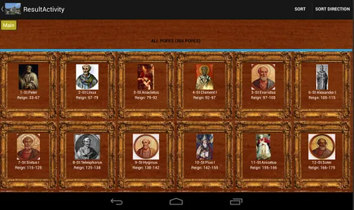 Popes Encyclopedia screenshot 7