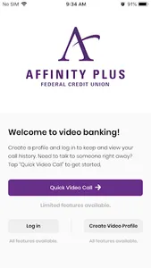 Affinity Plus Video Banking screenshot 0