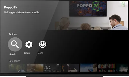 PoppoTv for Android Tv screenshot 7