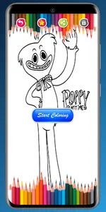 Poppy Playtime 2 Coloring screenshot 0