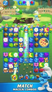 Smurfs Magic Match screenshot 0